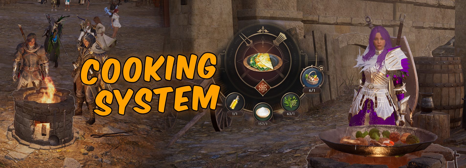 Cooking System or how to cook in throne and liberty